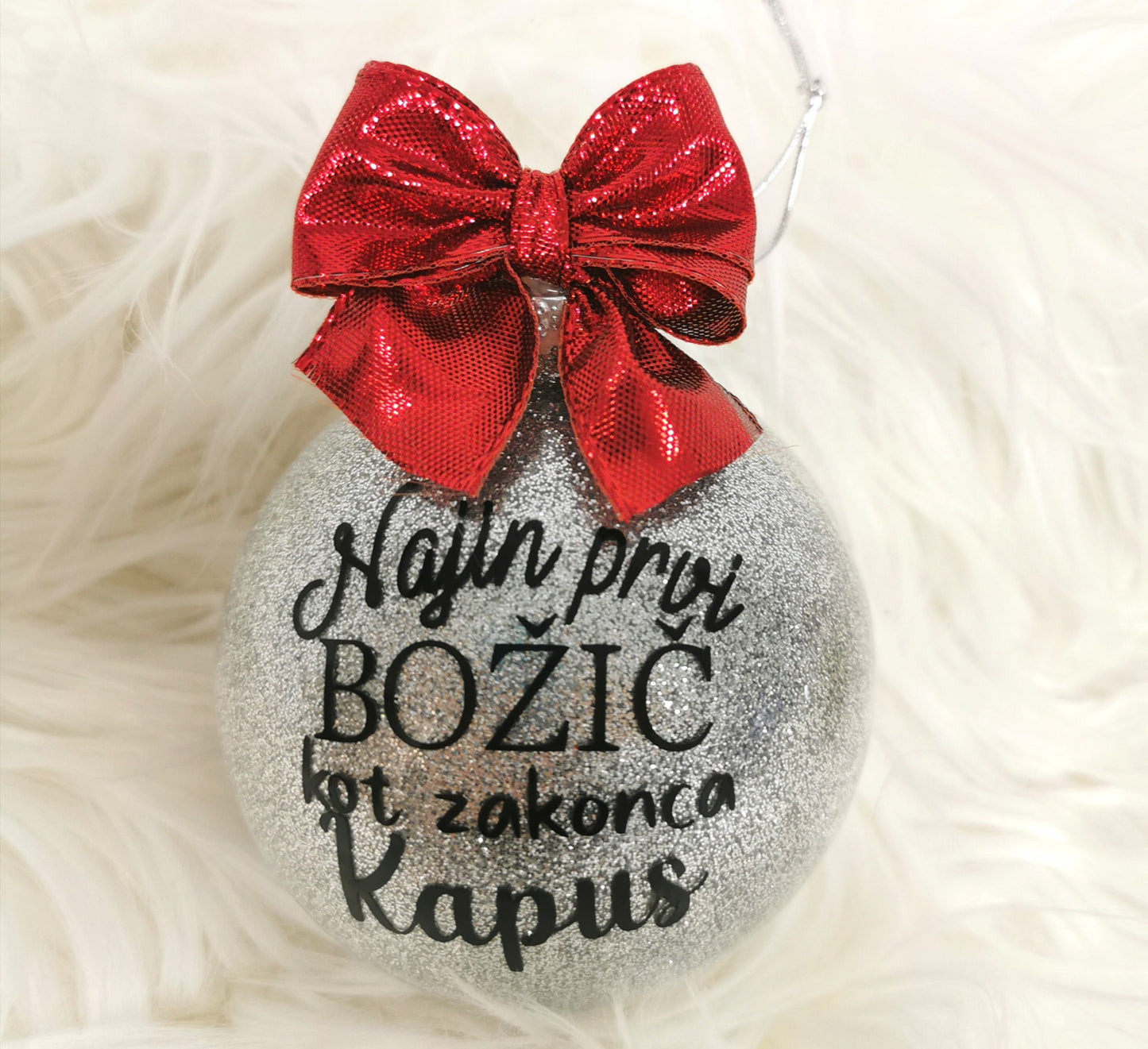 Božična kroglica Poročena