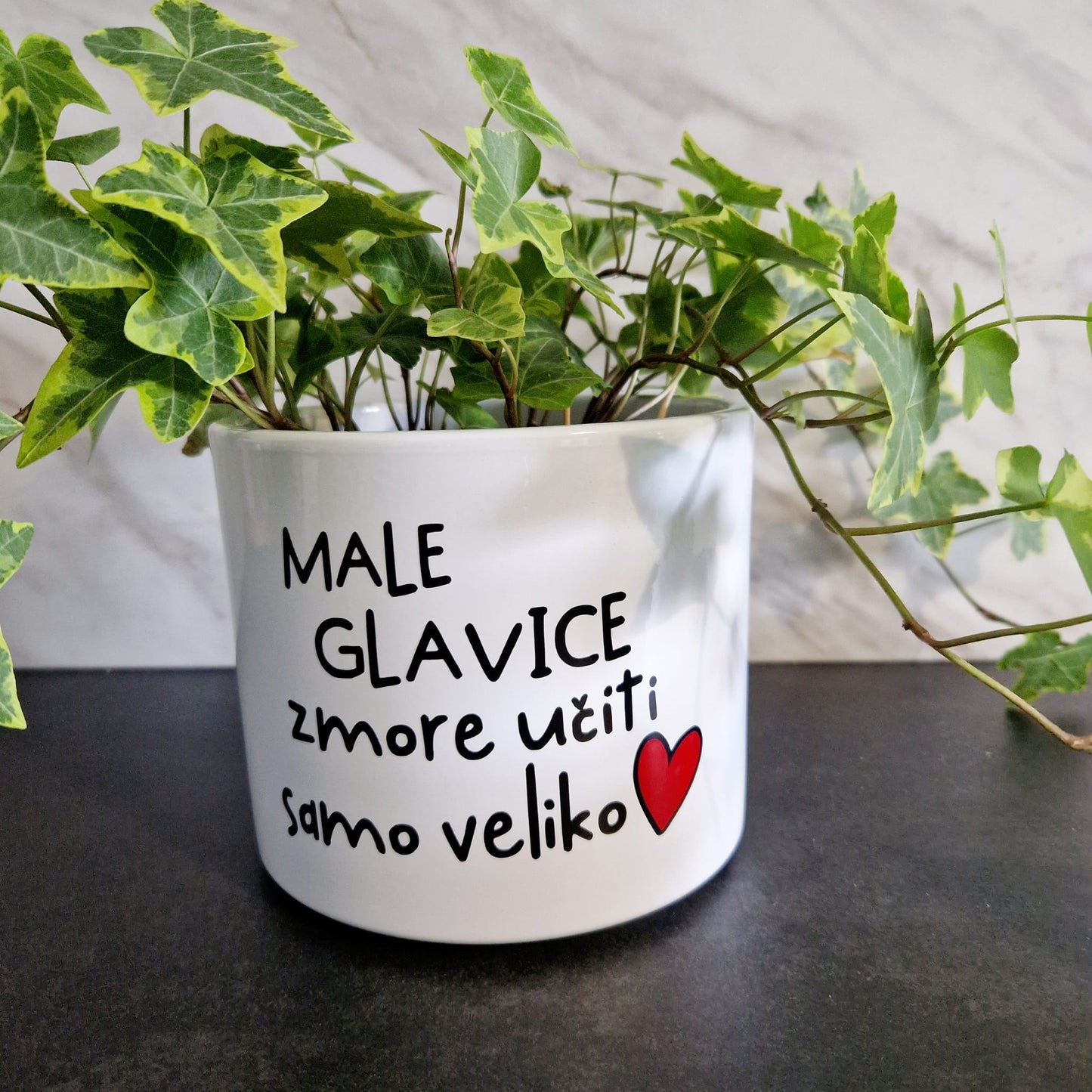 Cvetlični lonček "Male glavice" za učitelje